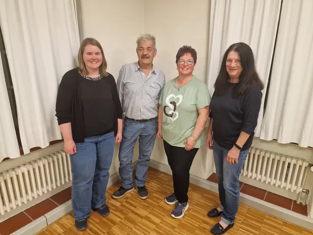 Die Vorstandschaft des VR Mömlingen 2026-2028, v. l. Diana Ziegler, Klaus Kühnapfel, Annette Schwinn, Sigrid Kämmerer | Foto: Thomas Lieb