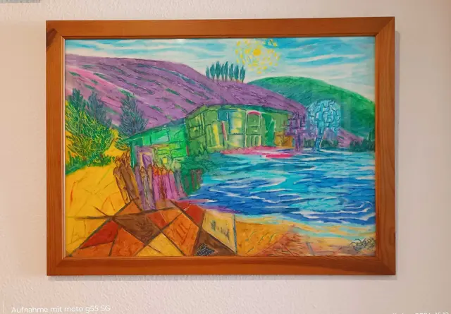 ohne Titel
Ölpastell auf Papier
48 x 68 cm | Foto: lottacontinua