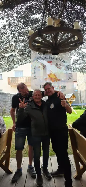 Michael Zwissler glaubt es selbst kaum. Platz 3
