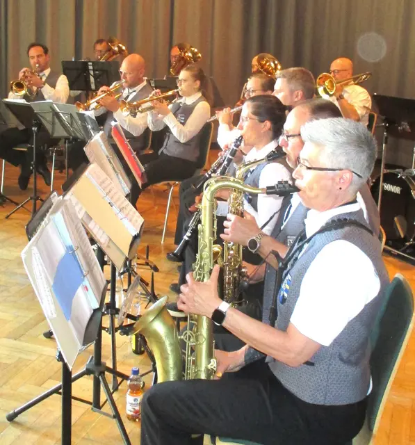 Stadtkapelle Freudenberg mit Matthias Dick | Foto: Ralf Kern