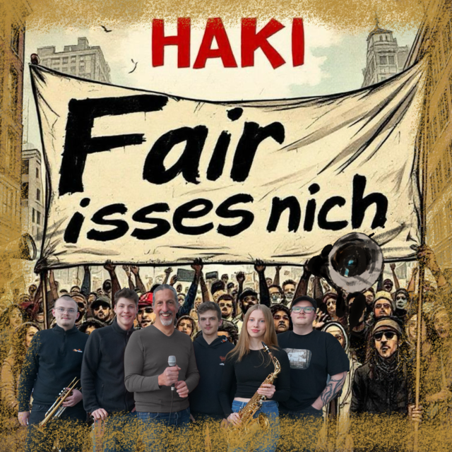 Cover der Single „Fair isses nich“ von HAKI | Foto: HAKI