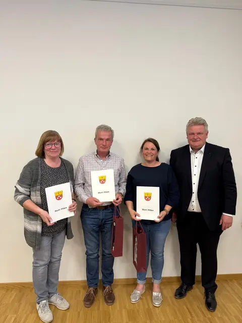 Verabschiedung der Beauftragten des Marktgemeinderates durch 1.Bürgermeister Gerhard Rüth | Foto: Markt Eschau