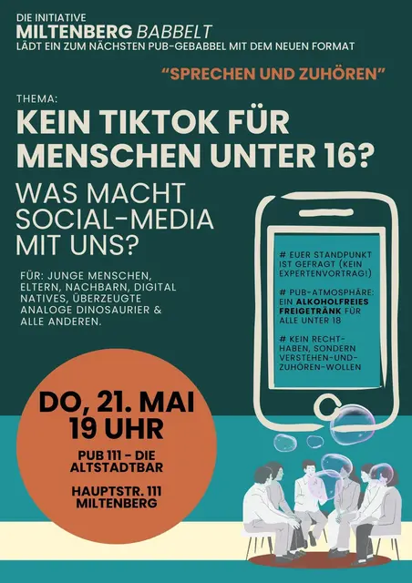 PubGebabbel im Format "Sprechen und Zuhören" | Foto: MiltenbergBabbelt