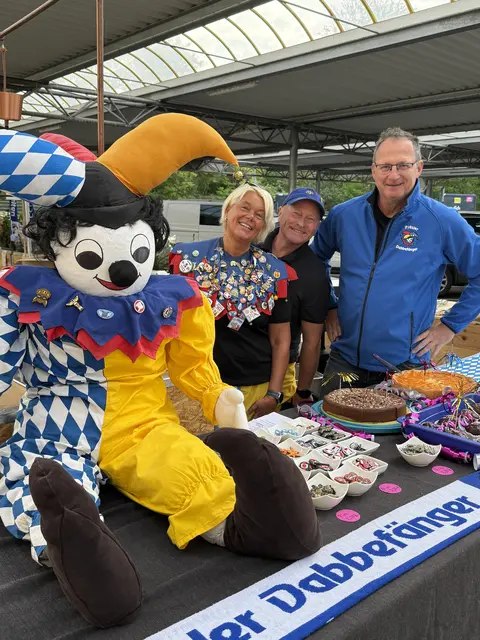 Ein Teil der Helfer aus dem Team des CCD Dorfprozelten.  | Foto: Tamara Spielmann