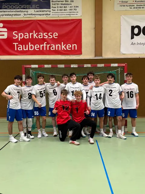 Erfolgreiche A-Junioren der Hardheimer Handballer