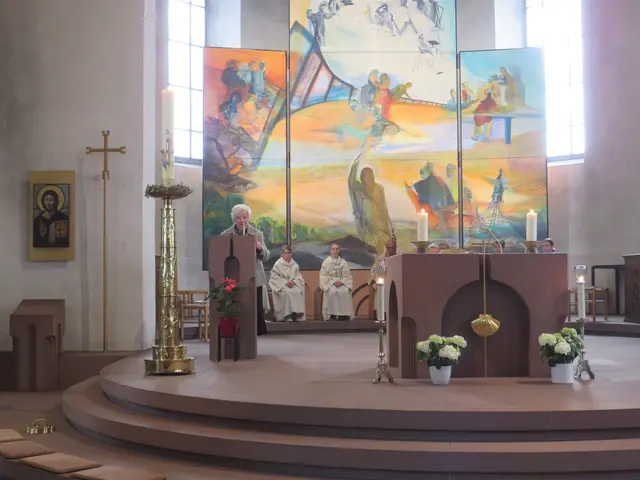 Lesung aus der Apostelgeschichte | Foto: Nina Reuling