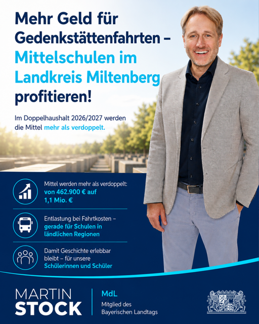 Bild: MdL Martin Stock | Foto: Bürgerbüro MdL Stock