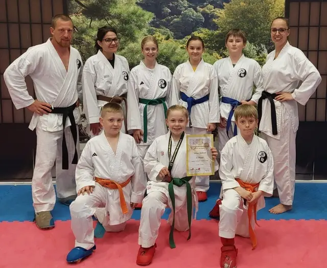 Wettkampfgruppe Sportkarate Walldürn und ihre Betreuer/-innen