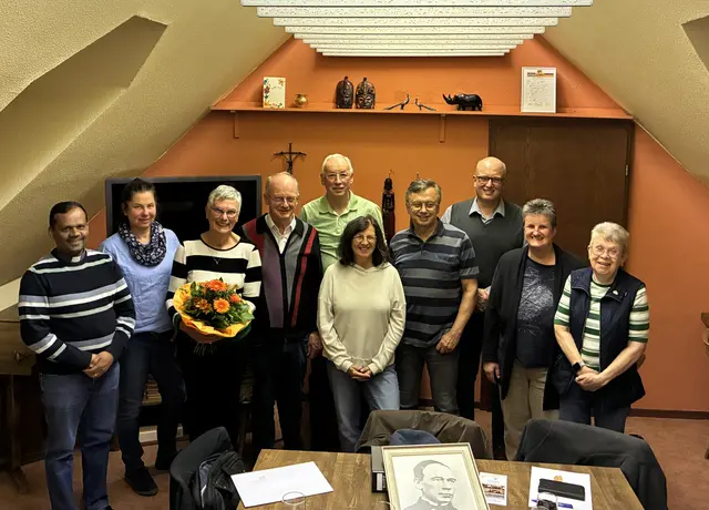 Die alten und neuen Vorstandsmitglieder | Foto: Kolpingfamilie Schneeberg