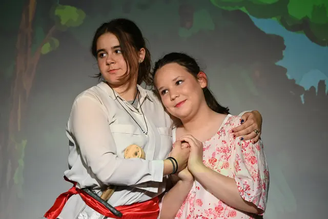 "Demetrius" Amilia Manassis, "Helena" Karla Viertel | Foto: Michael Birkmann