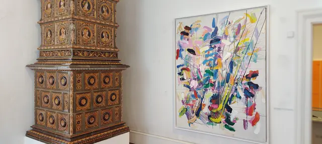 Teile der aktuellen Ausstellung von Ursula Jüngst im Museum Stadt Miltenberg / siehe auch: museum-miltenberg.de | Foto: Mapec