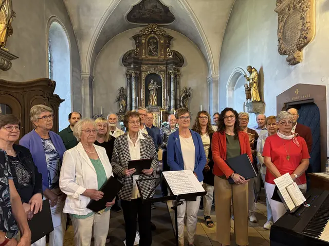 Schola am Seitenaltar