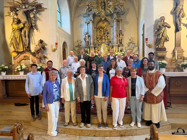 Schola der Chorvereinigung Großheubach | Foto: Silke Heinbücher
