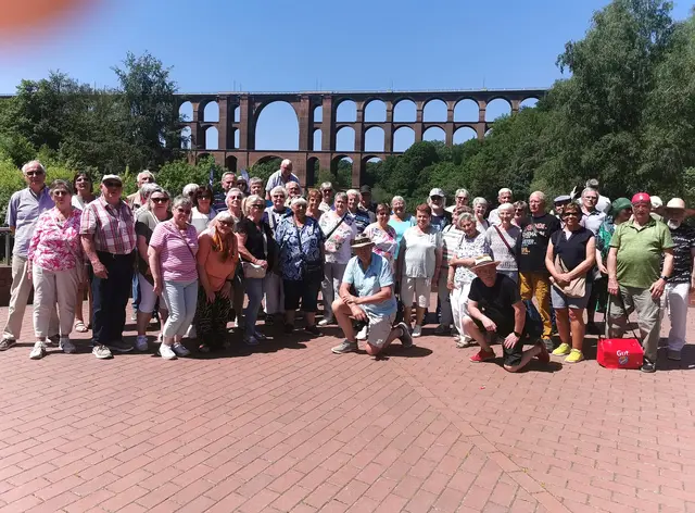 Vor der Göltzschtalbrücke  | Foto: BSW