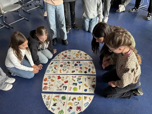 Volle Konzentration -wer sucht, der findet! | Foto: Brigitte Hartung-Bretz