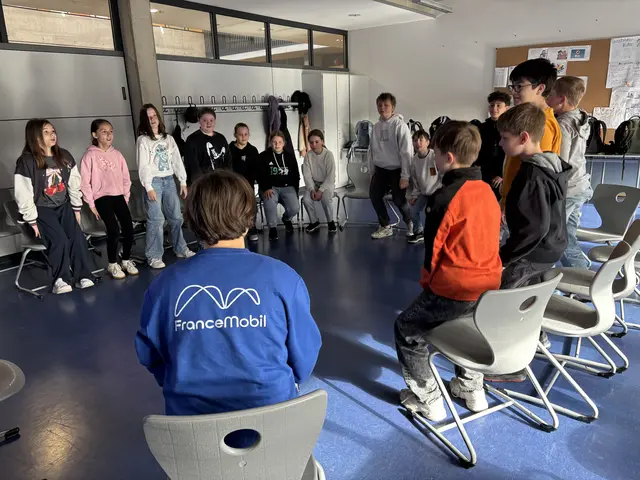 FranceMobil zu Besuch an der TGRS Amorbach | Foto: Brigitte Hartung-Bretz