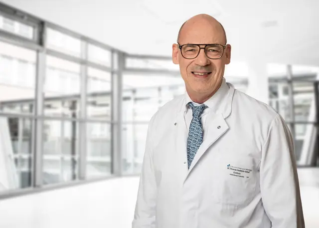 Ärztlicher Direktor der Neckar-Odenwald-Kliniken ist ab 1. Juni Chefarzt Dr. Thomas Seeböck-Göbel. 

 | Foto: Neckar-Odenwald-Kliniken