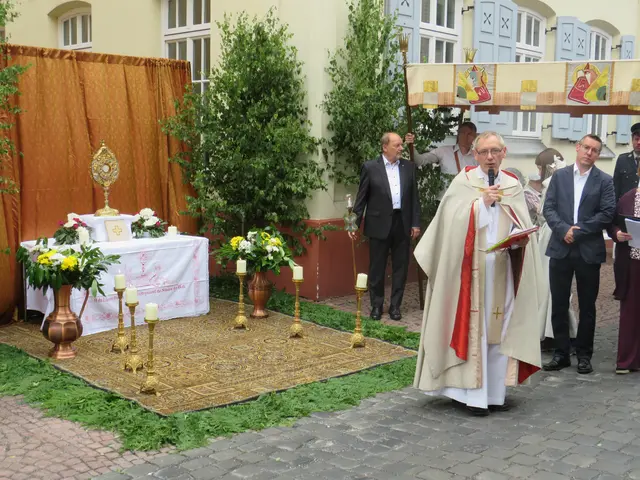 Der 2. Altar befand sich am Seniorenheim "Maria Regina" | Foto: Nina Reuling