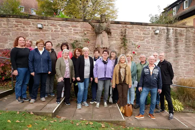 Rochus-Chor beim Probewochenende auf der Burg Rothenfels | Foto: Frank Hatzelmann
