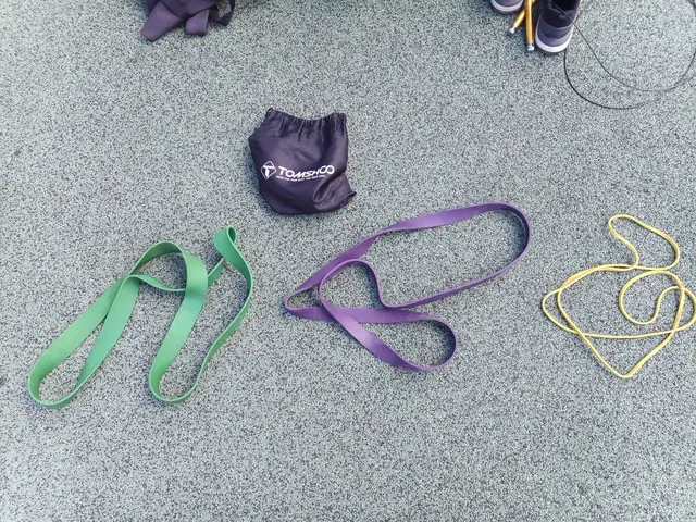 Widerstandsbänder in verschiedenen Stärken unterstützen den Einstieg ins Calisthenics-Training.
