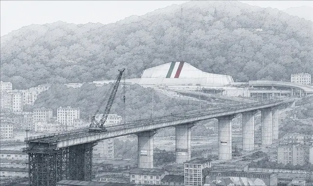 Der Bundestag müsse den „Brücken-Notstand“ für das Rheinland erklären und mit Hochdruck und Sonderregelungen den Bau der Rheinspange und der Bonner Nordbrücke durchsetzen. Ähnlich wie dies in Italien geschehen ist, fordert die Kölner StadtGesellschaft KSG | Foto: Frei von Rechten Dritter