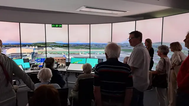 Einmal im Leben Fluglotse/Fluglotsin sein! | Foto: HVV Obernburg