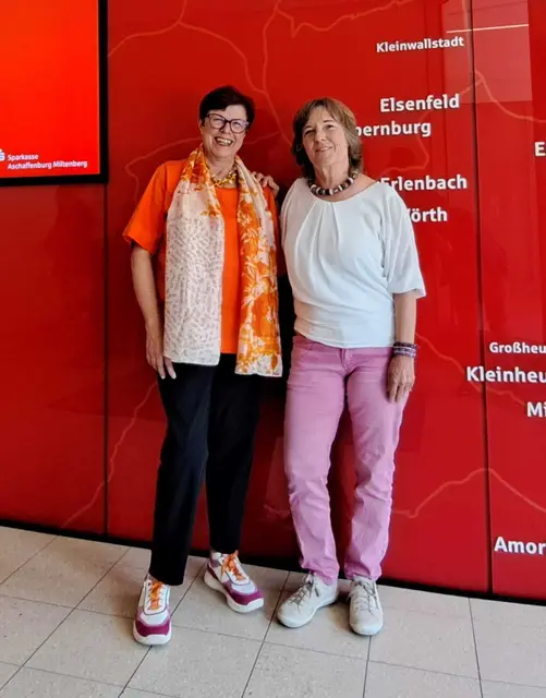 Von links: Petra Münzel und Christine Scheel | Foto: Bündnis 90/DIE GRÜNEN