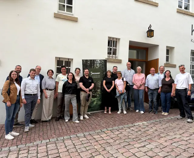 Gruppenfoto vom neuen Tourismusbeirat für den Spessart