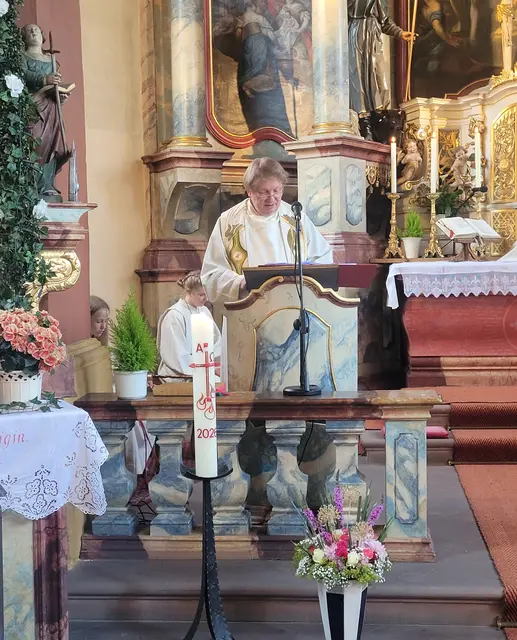 Gottesdienst zum Patrozinium der St.-Johannes-Kirche in Rück mit Pfarrer Dr. H. Skolucki