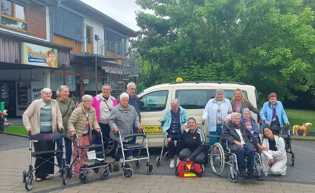 Auf dem Ausflug: Senior:innen des ASB am Rühlingshof in Buchen  | Foto: ASB Region Heilbronn-Franken