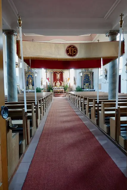Neunkirchen. Blick zu Chor. 