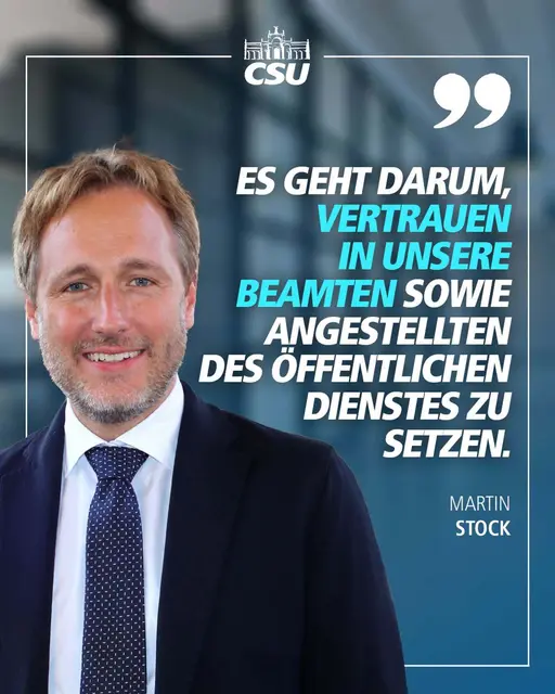 Bild: MdL Martin Stock | Foto: CSU-Fraktion im Bayerischen Landtag