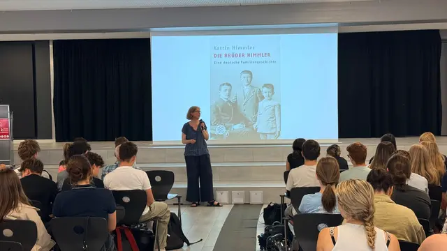 Katrin Himmler am JEG in Elsenfeld | Foto: B. Nickel