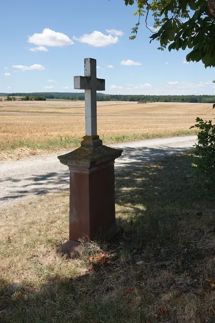 Bildstock erinnert an tödlichen Blitzschlag