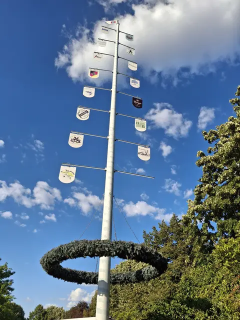 Der Maibaum in Nilkheim | Foto: Wolfgang Giegerich
