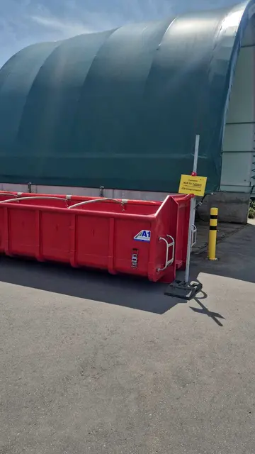 Ein spezieller Fallobst-Container steht ab sofort auf dem Grüngutplatz Mosbach (Am Eisweiher) zum Befüllen bereit. 
 | Foto: KWiN