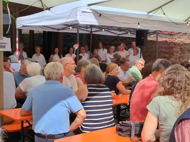 Der Ökumenische Gottesdienst am Sonntagmorgen, 26.07.26, war gut besucht | Foto: Martin Winkler