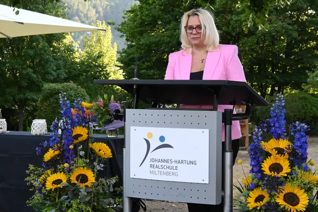 Schulleiterin Frau Bundschuh | Foto: Fabian Sommer