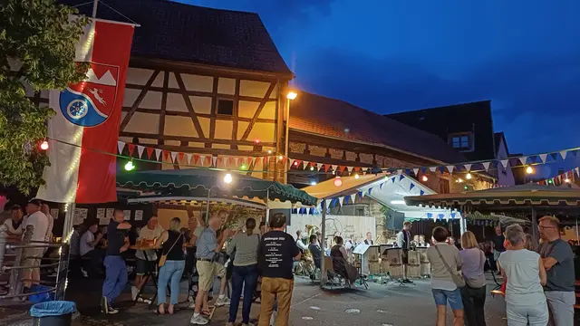 Samstagabend auf dem Musikerfest