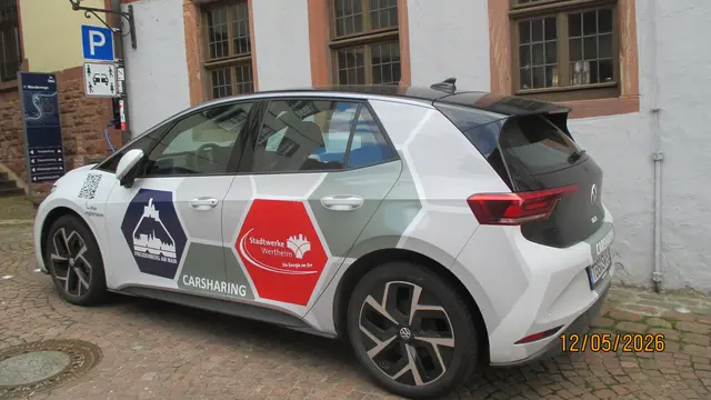 Das Carsharing-Fahrzeug