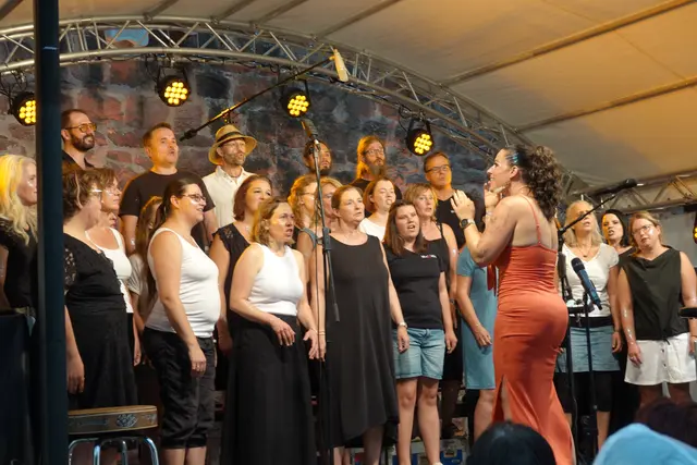 Voice ’n’ Noise und das Katalda Project haben bewiesen, dass hochkarätige musikalische Symbiosen selbst einer Hitzewelle und einem Wolkenbruch trotzen können. 