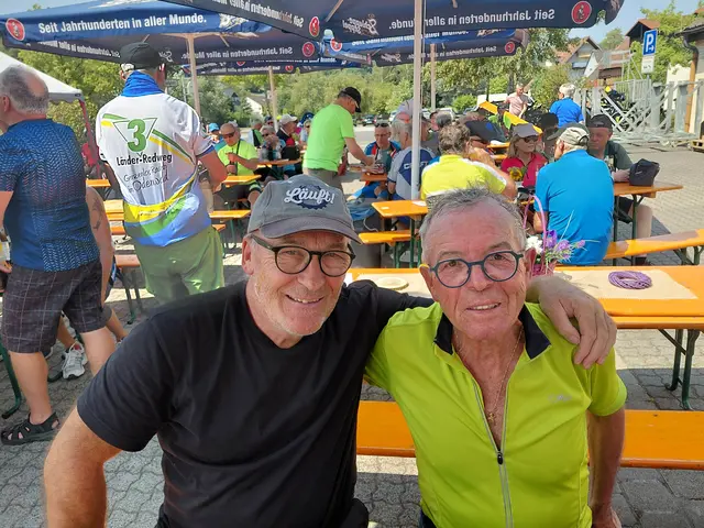 Wolfgang Winter und Hubertus Brand beim 3 Länder Rad Event 2027 | Foto: Wwinter