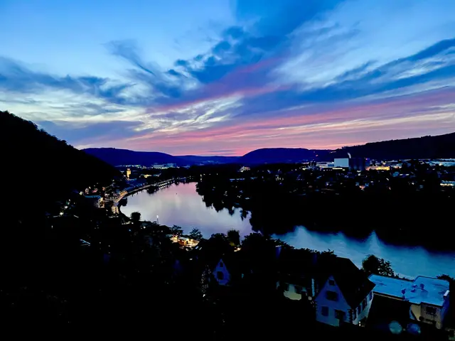 Blick von der Mildenburg in Richtung Westen 