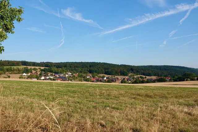Blick auf Schippach.