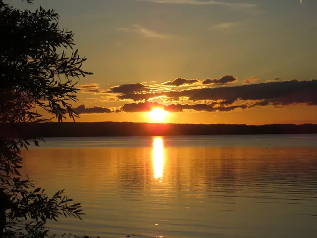 Was wäre der Ammersee ohne seine bezaubernden Sonnenuntergänge? | Foto: THW Miltenberg