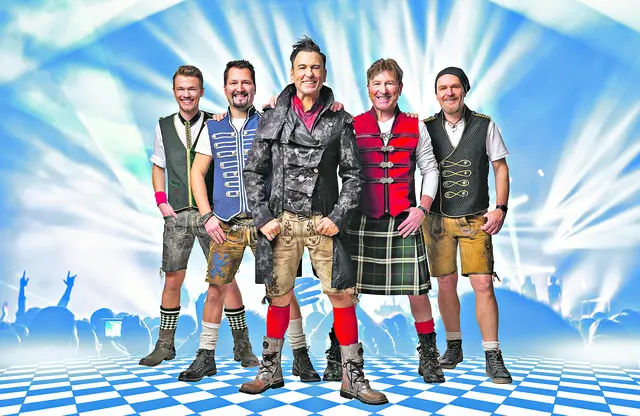 Am Donnerstag, 3. September 2026 um 19:00 Uhr sorgt die Münchner Kapelle Königlich bayerisches Vollgas Orchester für Stimmung im Festzelt der Michaelismesse Miltenberg. | Foto: Königlich bayerisches Vollgas Orchester