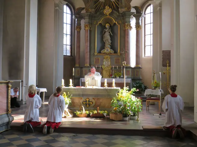 Gabenbereitung anlässlich des Hochfestes "Mariä Aufnahme in den Himmel" am 15.08.26 | Foto: Nina Reuling