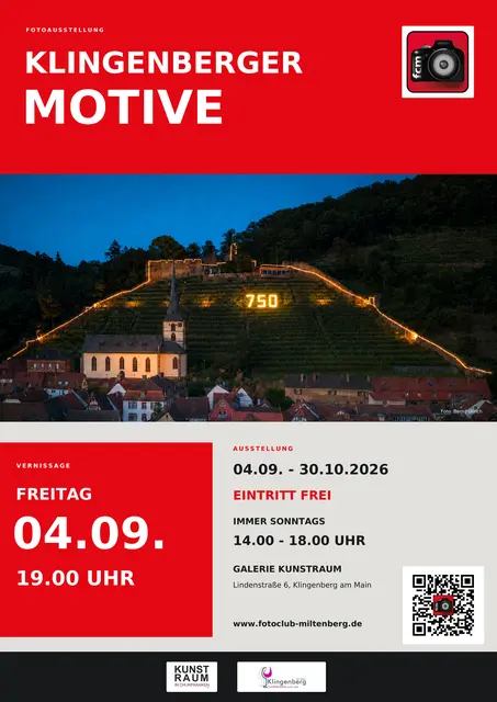 Plakat Ausstellung Klingenberger Motive | Foto: Bernd Ullrich