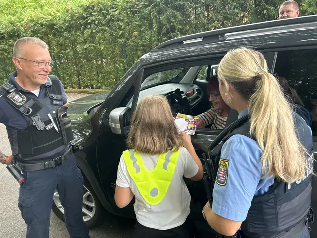 "Blitz für Kids" an der Grundschule in Höchst. | Foto: Polizei