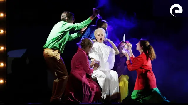 Eva Perón „Evita“, gespielt von Kristin Backes.
Foto: Martin Hahn | Foto: Martin Hahn